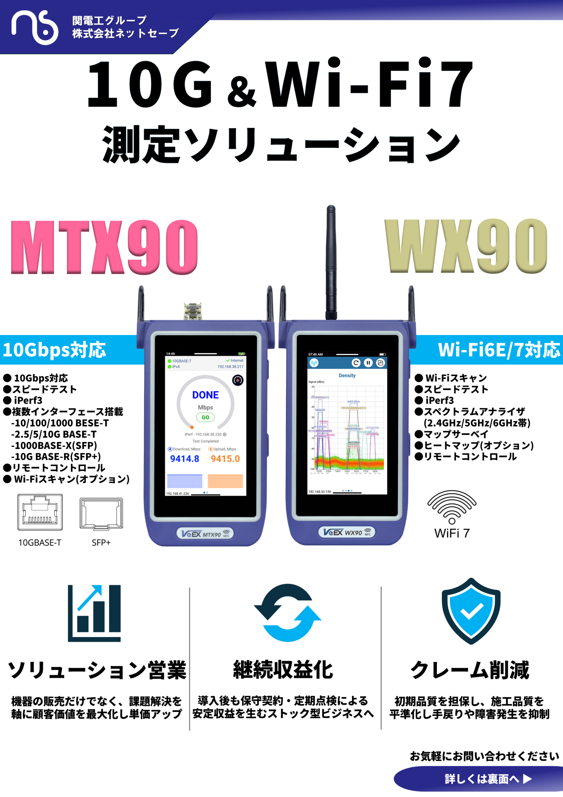 10G＆Wi-Fi7測定ソリューション 資料サムネイル