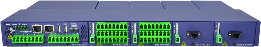 VeEX社製 映像伝送用光ファイバー監視システム RFTS-400の外観・特長